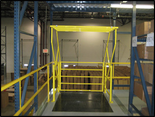 Pivot Model Mezzanine Safety Gate
