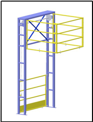 Tri-Side Model Mezzanine Safety Gate