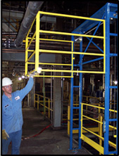 Tri-Side Model Mezzanine Safety Gate