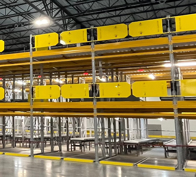 Beverage Giant Safeguards Pallet Flow Lanes